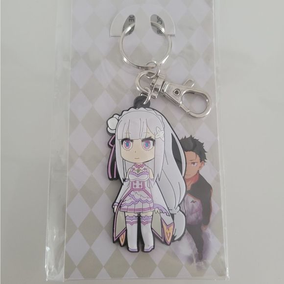 Re:Zero - Emilia Keychain - Picture 2 of 3